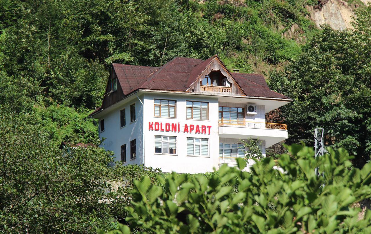 Koloni Apart Aparthotel Çamlıhemşin Exterior foto